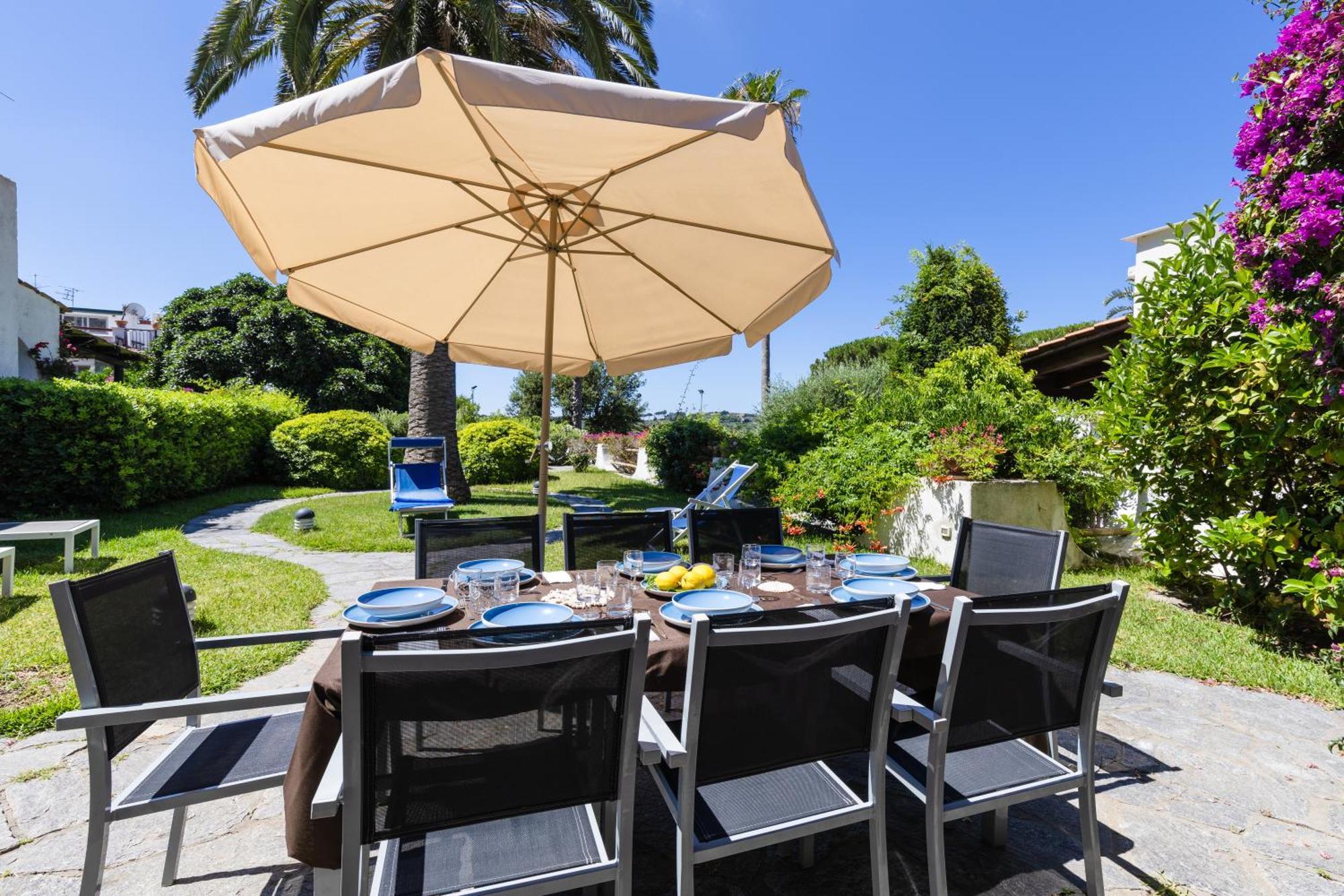Villetta Con Giardino Esclusivo Di 1000 Mq, Piscina, Tennis, Calcio, Bocce Forio di Ischia Екстериор снимка